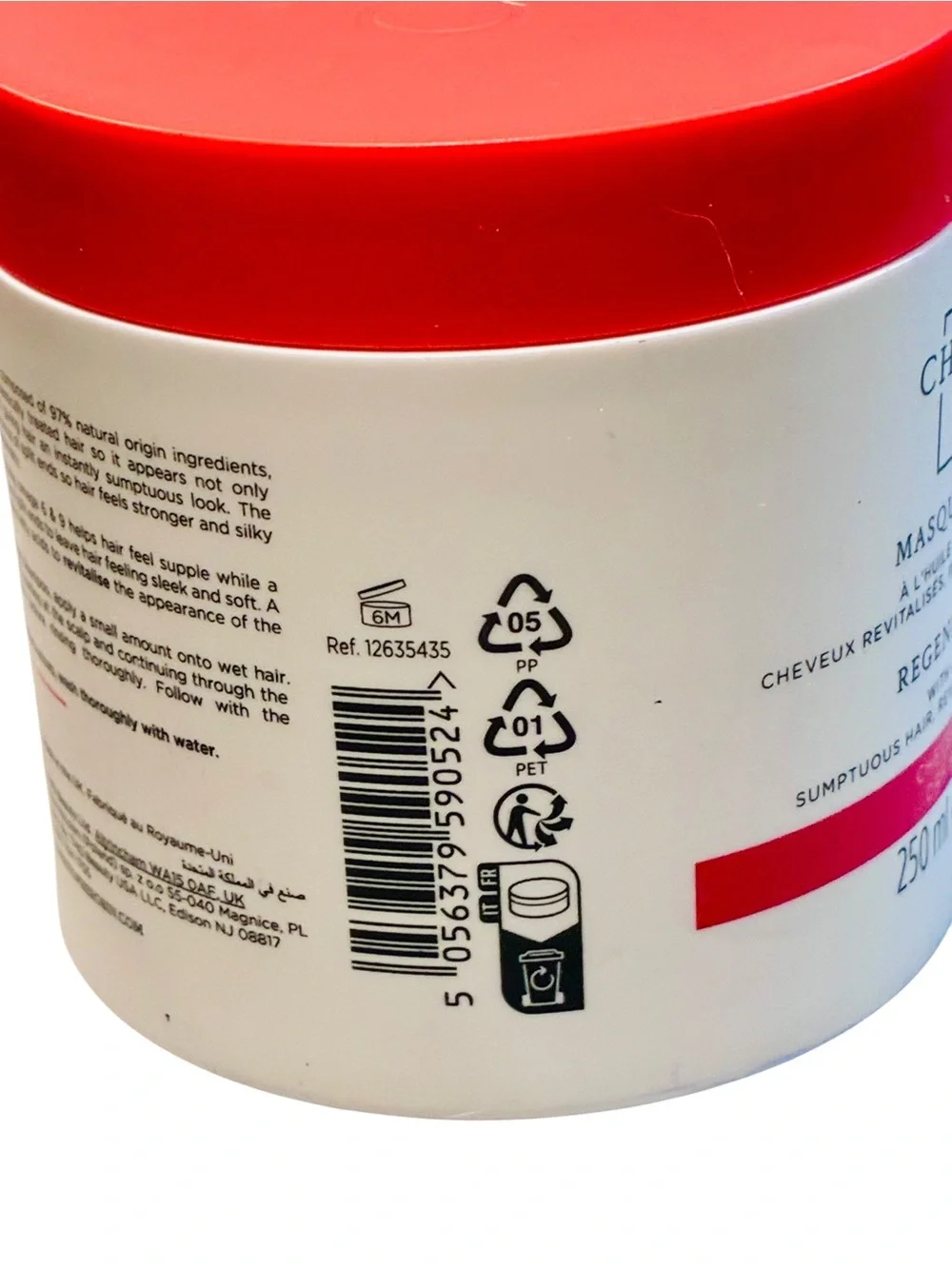 Christophe Robin Regenerating Hair Mask with Prickly Pear Seed Oil 8.4 oz